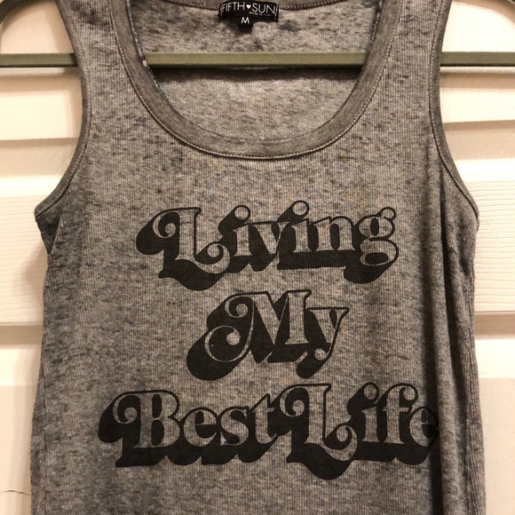 Living my best life tank - Picture 2 of 2